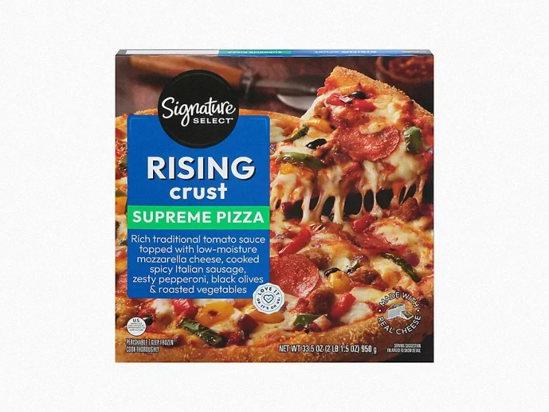 Shurfine Rising Crust Safeway's Signature Select Rising Crust Supreme Pizza Review (2026 ...